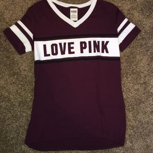 LOVE PINK campus tee